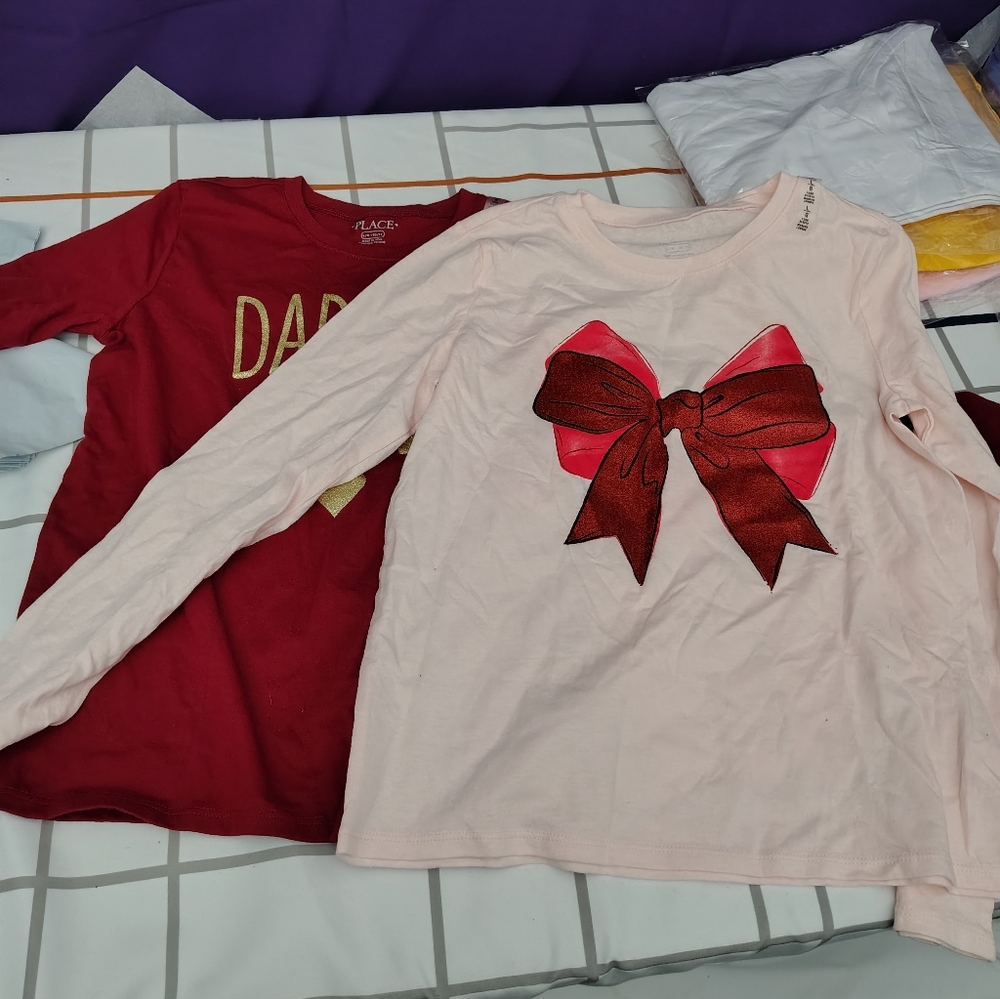 Set Of 2 Children's Place Girls Shirts